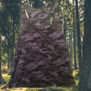 Flowy Camouflage Tank 🖤🌳🌱